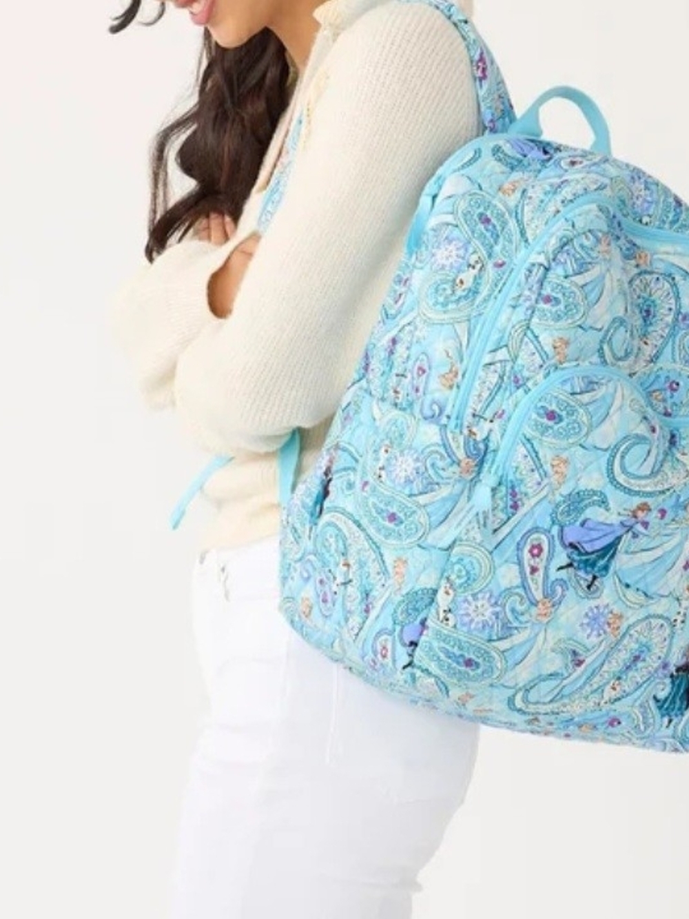 NEW Vera Bradley Frozen Large Essential Backpack-NWT - Picture 4 of 6